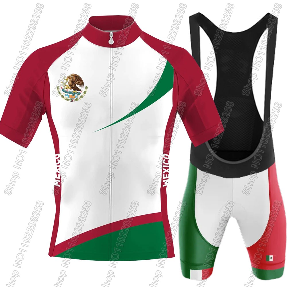 Cycling Gear Jersey - 2025 Mexico National Team Cycling Jersey