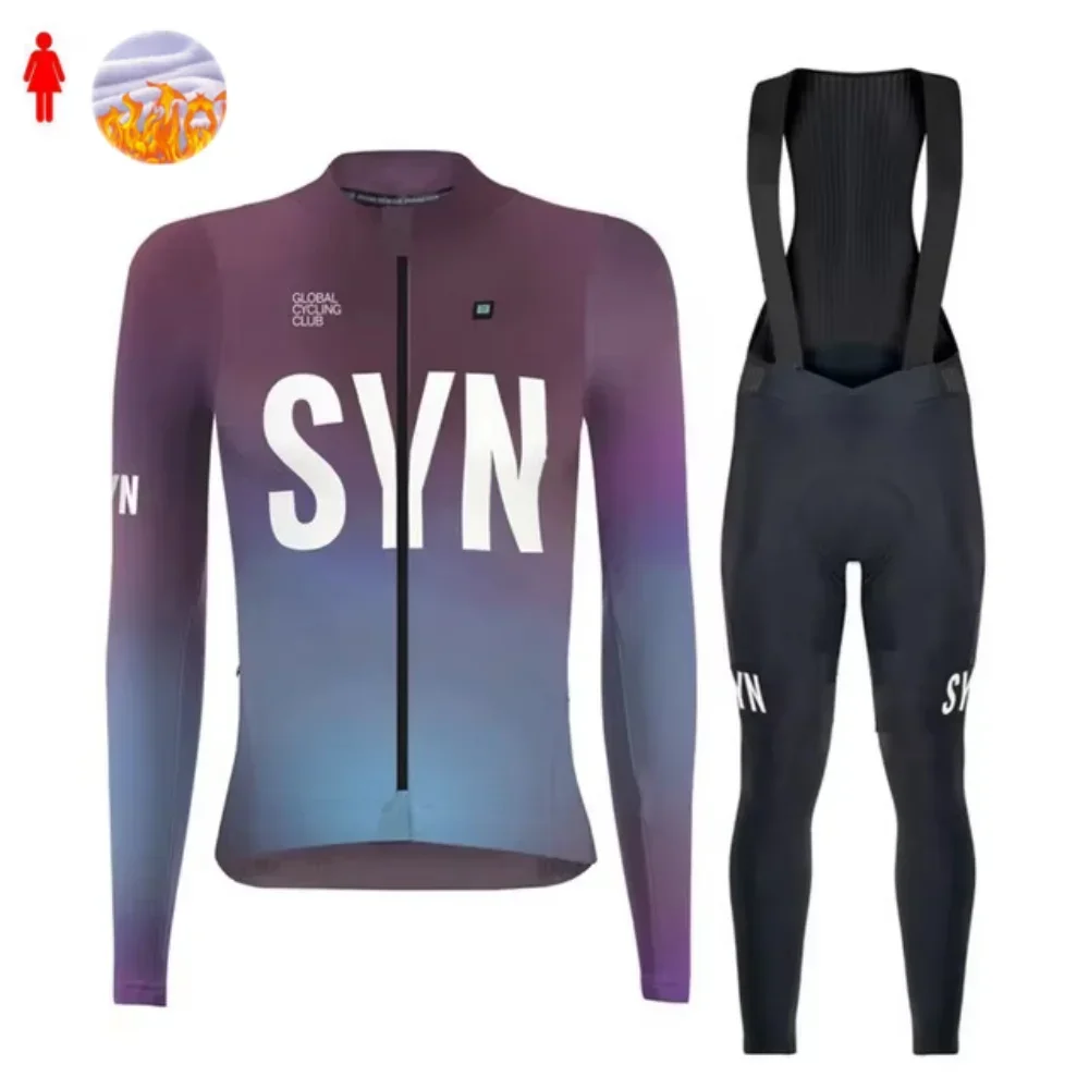 SYN Winter Fleece Cycling Jers - Cycling Gear Jersey 评论和价格
