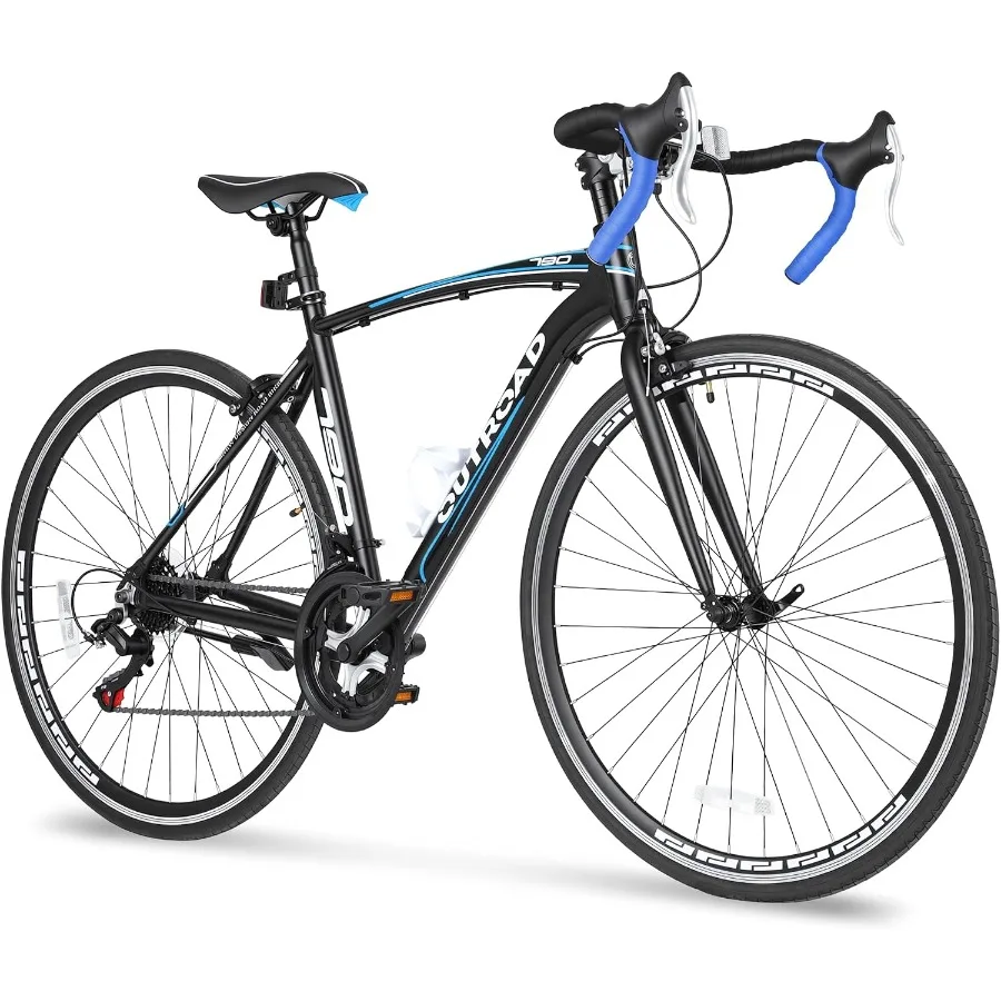 700C Wheel 21/14 Speed Road Bi - Carbon Bike Frame 评论和价格